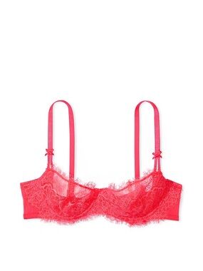Victoria’s Secret pink neon unlined pink bra